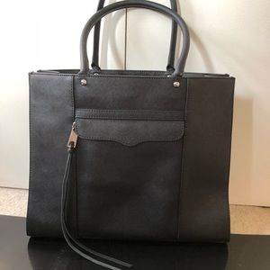 Rebecca Minkoff  M.A.B Tote Black Saffiano